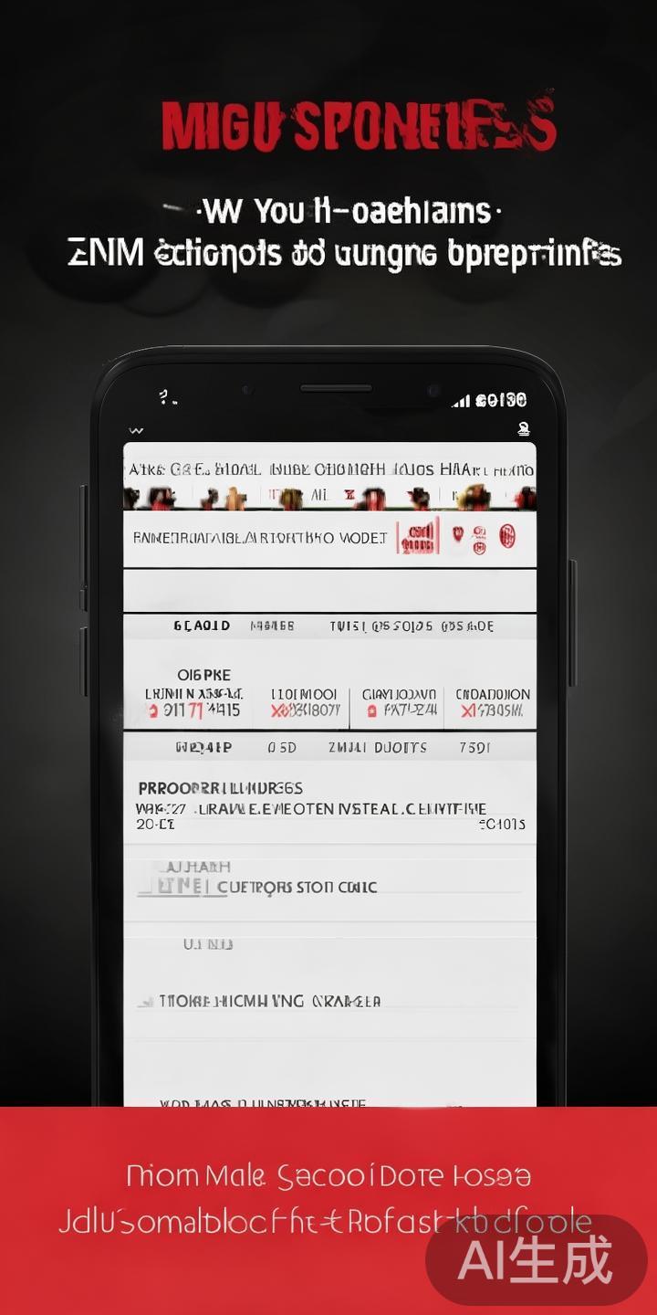 通过咪咕体育，用户可以第一时间获知AC米兰即将举行